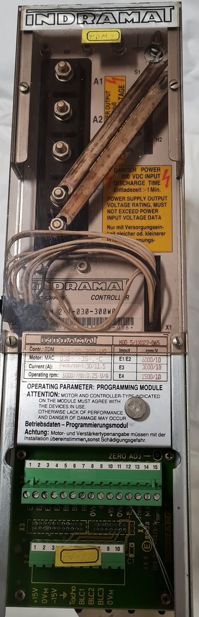INDRAMAT, TDM 2.1-30-300-W0, gebraucht