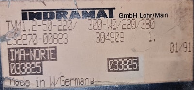 INDRAMAT, TVM 1.2 - 50 - 220/ 300-W0/220/380, gebraucht