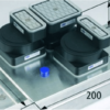 Adapter-Plate Innospann für 2-Kreis Konsole Schmalz ISAP-K2 200x200x28