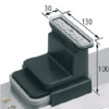 Blocksauger VCBL-K2-Q / Anschlagsauger / 30x130x100 (Y-orientiert) / IMA Artikel-Nr. 10661138